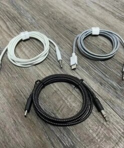Aux cable Type-C to 3.5mm Audio cable For B&W Bowers & Wilkins PX8, PX7 S2