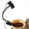 3 Pin 4 Pin Wired Sax Microphone Omnidirectional Pickup Mic For Music Instruments