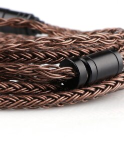 Alternative view of Tripowin Amber 32AWG OFC Cable HiFi IEM 2.5 3.5 4.4mm Plug PVC Sleeve
