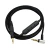 Audio Cable 3.5mm microphone vol control Audio-Technica ATH-M50X M40X / Sennheiser HD598 HD518