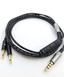 3.5mm 2.5mm Audio Controller Cable Headset Sennheiser HD447 HD437 HD202 HD212