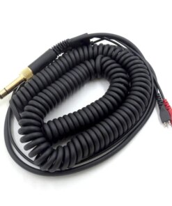 Alternative view of Sennheiser HD25 HD560 HD540 HD480 HD430 414 HD250 Headphones Adapter Spring Coil cable