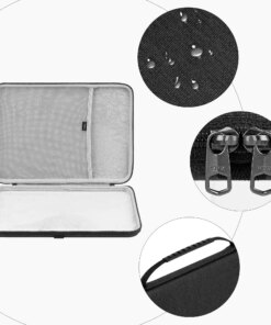 Alternative view of hard shell case cover bag Razer Kitsune / 8BitDo All-Button Arcade Controller