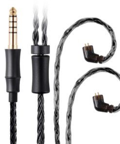 Earphone Cable 16 Core upgraded 3.5mm/ 4.4mm Plug 0.78 2PIN / QDC HIFI