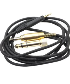 Sennheiser HD560s HD620S HD505 HD400 PRO HD598 Audio Cable 3.5 - 2.5mm / 6.35mm adapter