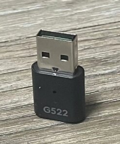 Logitech G522 wireless gaming headphones USB adapter connect receiver