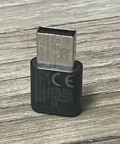 Alternative view of Logitech G522 wireless gaming headphones USB adapter connect receiver