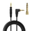 Technics Panasonic EAH-DJ1200 Headphones Audio cable Adapter 6.35mm TRS 3.5mm