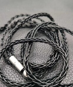 Alternative view of 8 Core MMCX IEM Cable Plated Headphones Cable 3.5mm