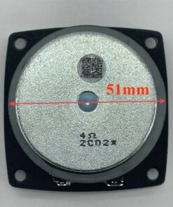 2Pcs 2.25 Inch Full Range Speaker 4 Ohm 20W Hifi Bass Loudspeaker - Image 5