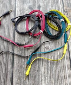 Alternative view of Microphone Aux Cable Sony MDR-100ABN WH-H900N MDR100ABN 100AAP H600A MDR-H600A