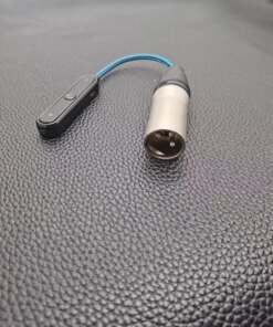 Alternative view of XLR Wireless Adapter Cable Mic Remote Bluetooth V5.2 Receiver 3Pin XLR