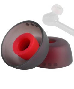 QCY T1 T13 T2 T5 E10 ZS10PRO C12ZSX / Jabra Elite 75t 65t Silicone Ear Tips Plugs Buds 4-5mm 6Pcs