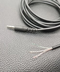 Alternative view of Audio Technica ATH-AD500X ATH-A550Z ATH-AD900X audio cable plug aux