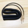 Audio Aux Cable 3.5 mm to 3.5mm Spring Plug Car Cord iphone Samsung xiaomi