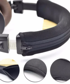 Alternative view of Bose QC35II QC35 QC25 QC45 Headphone Zipper Headband cover