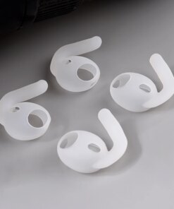 Apple Airpods Pro 3 True Wireless Pro3 TWS 4Pcs Silicone Ear Tips Anti-drop Hooks buds sleeves - Image 4