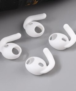 Apple Airpods Pro 3 True Wireless Pro3 TWS 4Pcs Silicone Ear Tips Anti-drop Hooks buds sleeves - Image 5