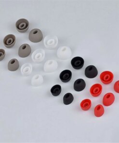 OPPO Enco X2 silicone ear tips buds plugs sleeves white set - Image 4