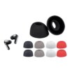 OPPO Enco X2 silicone ear tips buds plugs sleeves white set