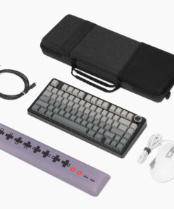 Keyboard hard case cover bag Aula F75 Pro / F75, Keychron K2 Version 2/ K2/ Q1/ V1 - Image 4