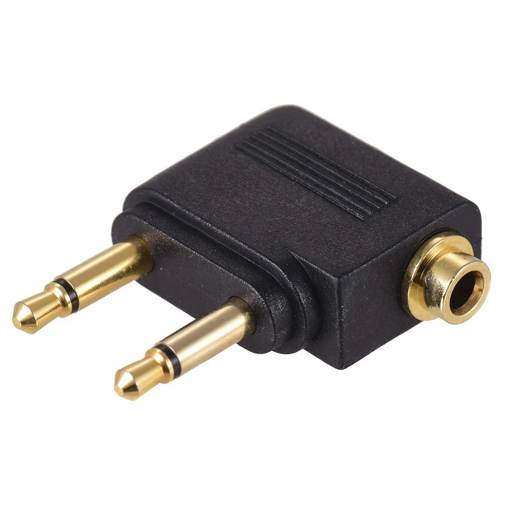 Airplane Flight Stereo 3.5mm Adapter V-Moda Crossfade M-200 M-100 M-80 LP2 LP XS V-80 Forza Metallo Zn - Image 5