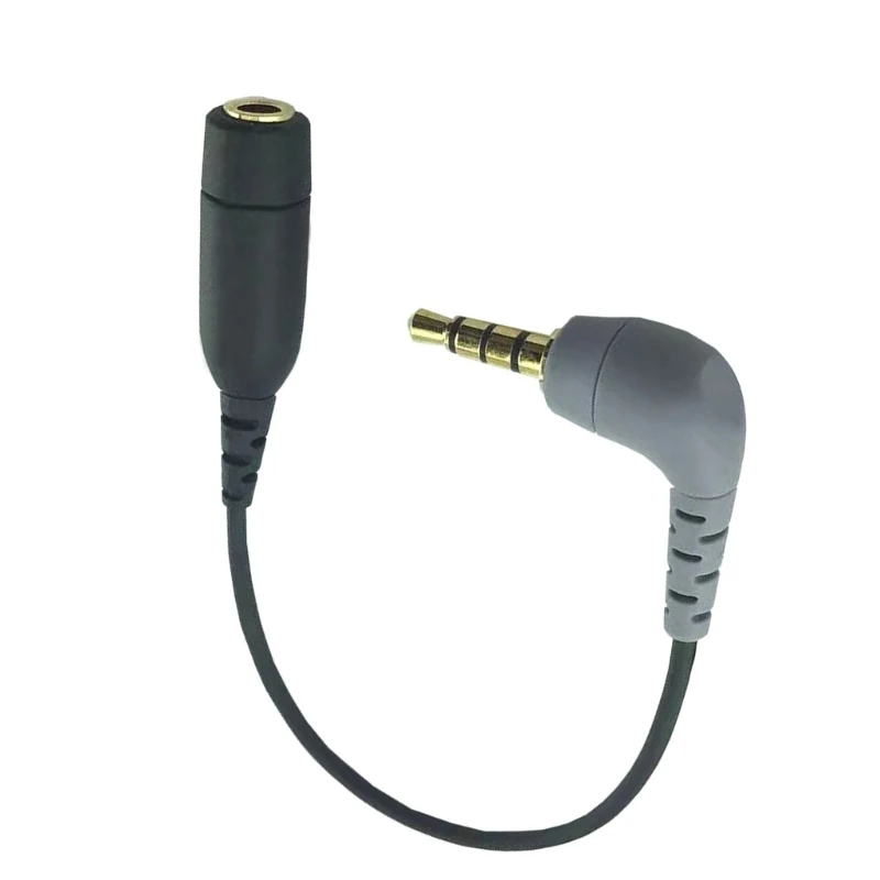 TRS to TRRS Microphone Cable 3.5mm Adapter Wireless Mic RODE SC3 / SC4