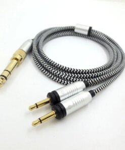 Audio Cable 3.5mm dual 6.35mm adapter Focal ELEGIA Upgrade