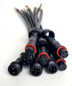 IP65 Rated M12 Connector 2 /3 /4 /5 Pin Waterproof LED Strip/ Industrial Machine Cable​
