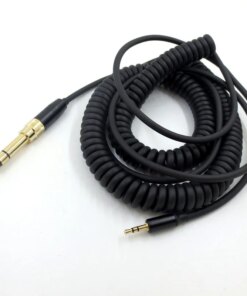 Alternative view of 2.5MM Spring Audio Cable 2.5 3.5 mm adapter 6.35 - BOSE NC700 QuietComfort45 qc25 QC35II SoundTrue SoundLink OE2