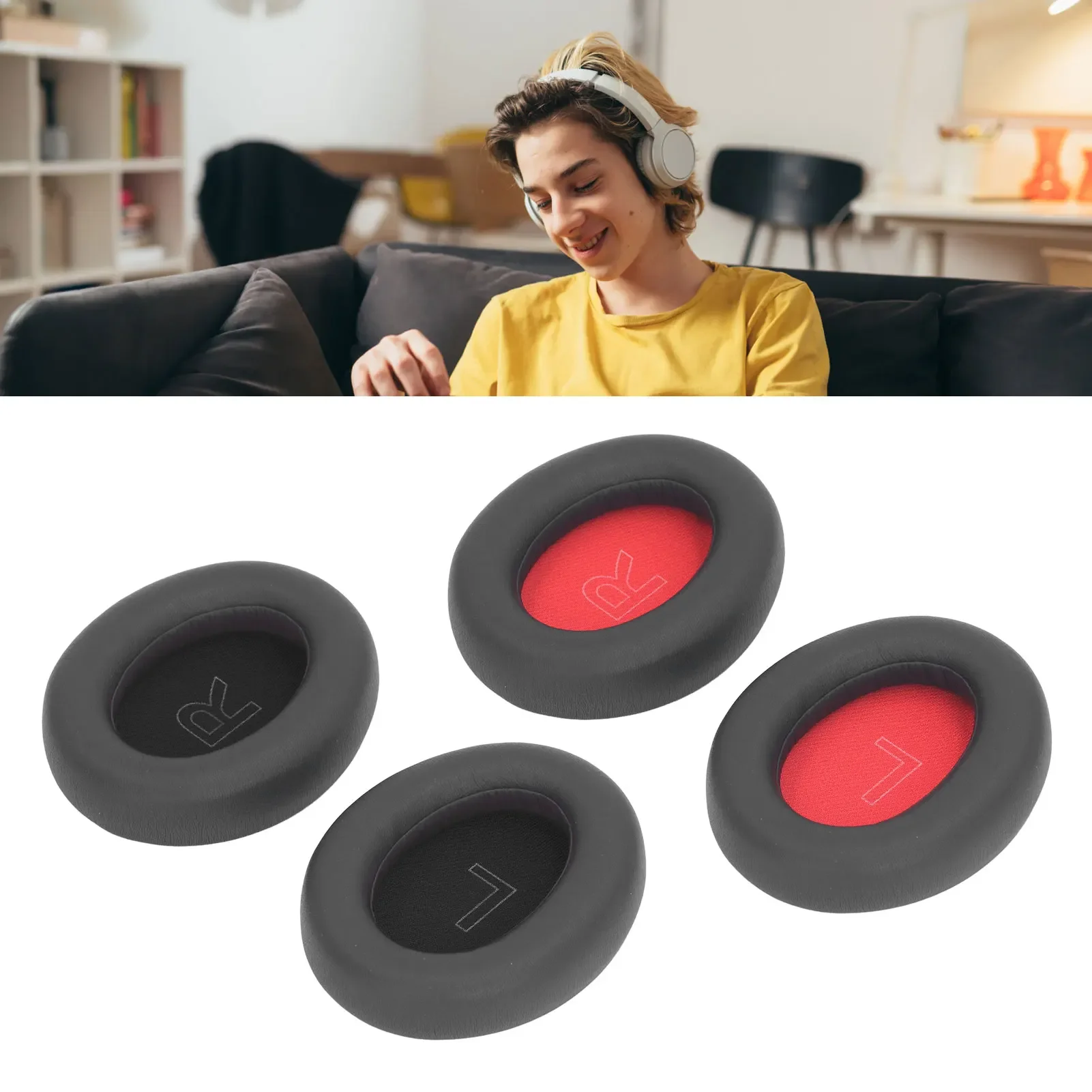 Anker Soundcore Life Q10 Life 2 NEO ear pads cushion foam cover - Image 2