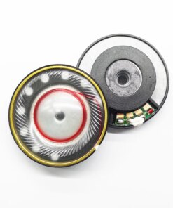 40mm Headphone Speaker unit drivers 32ohm Hifi 120DB Bass 20 Core 2pcs