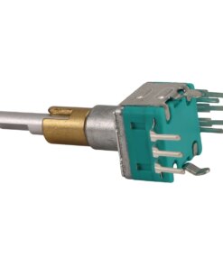 A50U EC11EBB24C03 Dual Axis Encoder Switch 30 Positioning Number 15 Pulse Point Handle 25mm