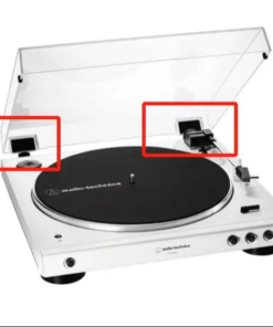 Dust Cover Hinge AT LP120 LP60X LP140 LP5 LP3 LP70X STANTON STR8-80 60 LP Vinyl Pickup Player - Image 5