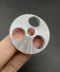 1Pcs CNC Aluminum 45 RPM Turntable Adapter 7” Vinyl Record Player Phonograph - Image 3