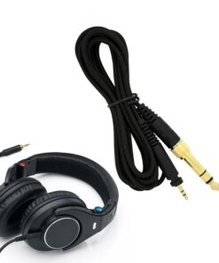 6.35mm audio cable Braided shure SRH440 SRH840 SRH940 SRH750DJ SRH 840 940 440 Headphones - Image 3