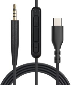 Sennheiser PXC550 II PXC480 PXC 550 480 MB660 MB 660 UC MS Mic DAC Type C USB C to 2.5mm Audio Cable