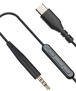 Alternative view of Sennheiser HDB630 Momentum 4 ACCENTUM & Plus DAC Type C USB C to 2.5mm Audio Cable Mic