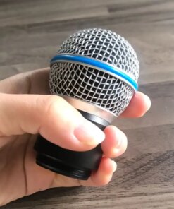 Alternative view of Shure System 58 SM BET58 BT58A BT-58A PGX4 SLX4 Wireless Microphone Cartridge Capsule Head Mic