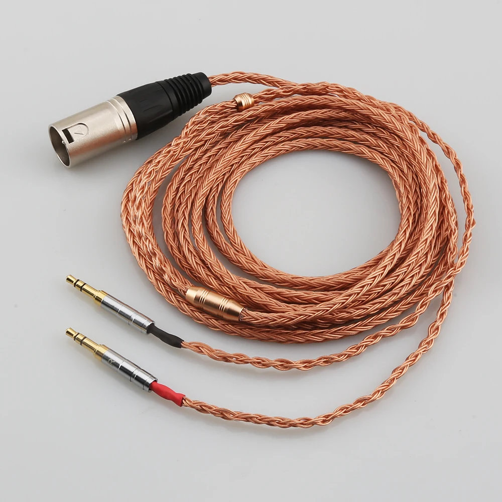 3.4 4.4 2.5 mm XLR Balanced 16 core OCC Audio Cable Hifiman Sundara Ananda HE1000se HE6se he400i he400se Arya 6.5mm - Image 5