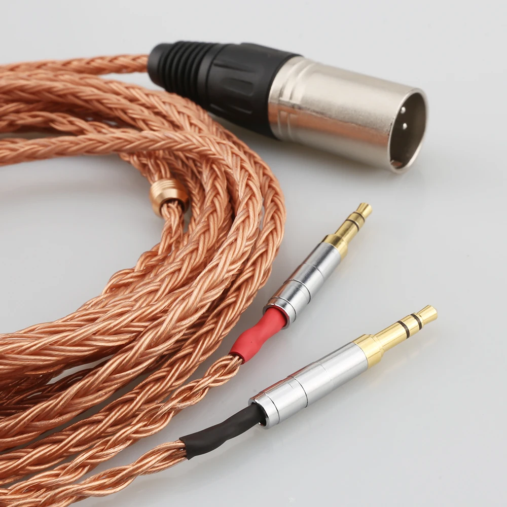 3.4 4.4 2.5 mm XLR Balanced 16 core OCC Audio Cable Hifiman Sundara Ananda HE1000se HE6se he400i he400se Arya 6.5mm - Image 6
