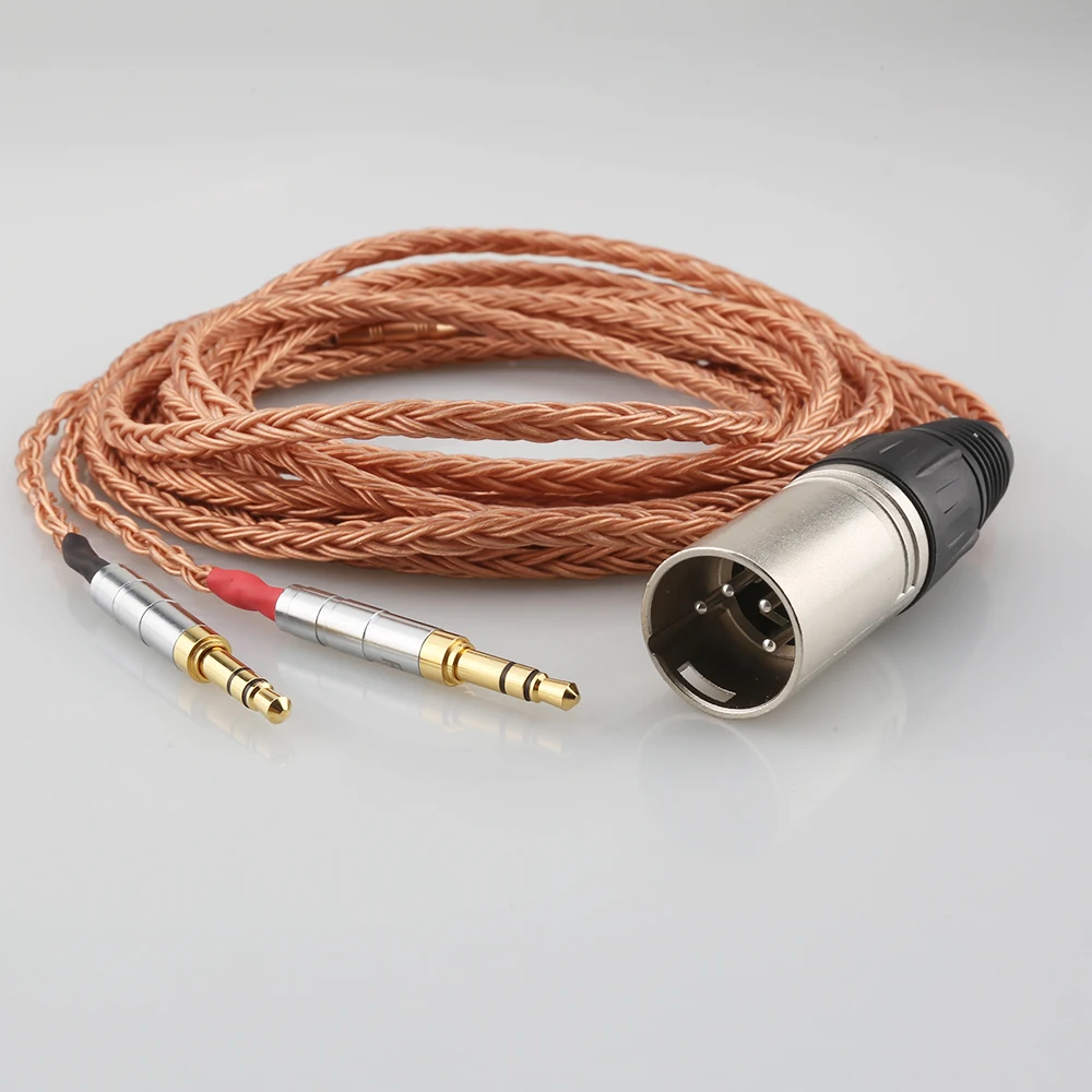 3.4 4.4 2.5 mm XLR Balanced 16 core OCC Audio Cable Hifiman Sundara Ananda HE1000se HE6se he400i he400se Arya 6.5mm - Image 2