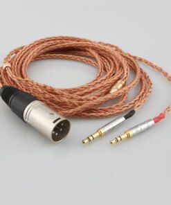 3.4 4.4 2.5 mm XLR Balanced 16 core OCC Audio Cable Hifiman Sundara Ananda HE1000se HE6se he400i he400se Arya 6.5mm