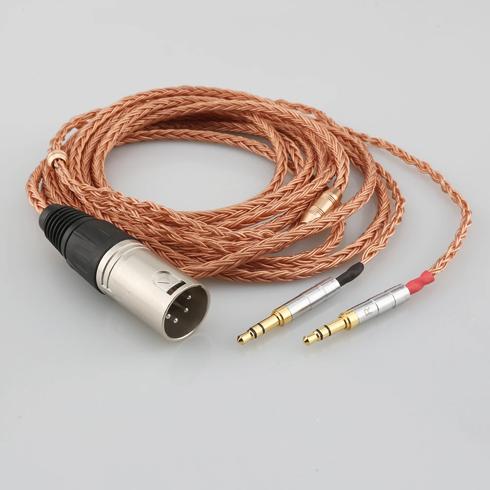 3.4 4.4 2.5 mm XLR Balanced 16 core OCC Audio Cable Hifiman Sundara Ananda HE1000se HE6se he400i he400se Arya 6.5mm