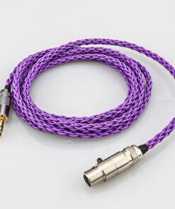 Alternative view of mini XLR - 3.5mm Audio Cable Upgraded AKG Q701, K240S ,K271 ,K702 ,K141 ,K171, K712