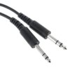 200cm Aviation Headset Dual plug Headphones Cable splitter