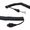 Spring Cable W/ 10-pin Aviation Connector Hytera SM25A1 Mic Speaker
