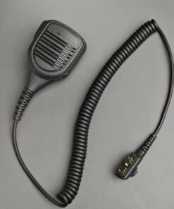 Alternative view of EADS CASSIDAN walkie-talkie THR9 voice microphone hand mic THR9I TH9 SPM-4 Euro Aerospace