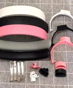 Alternative view of Barracuda X Wireless headphone Headband earpads hinge bracket slider frame
