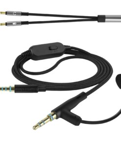 Alternative view of Skullcandy Hesh3 Hesh2 Riff2 headphone microphone cable vol control